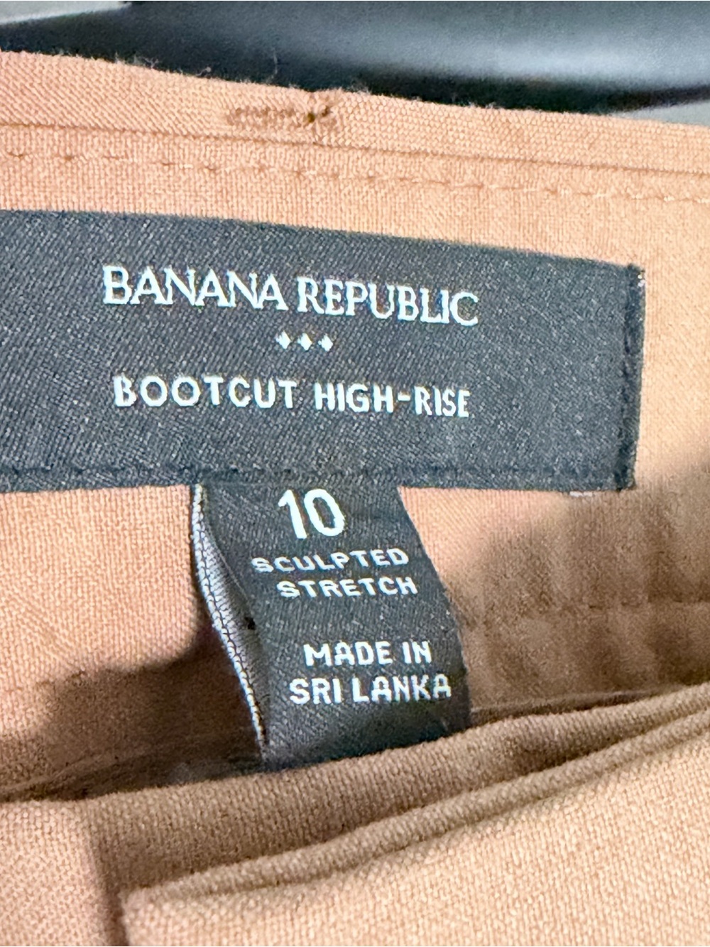 Banana Republic Women’s Camel Bootcut Sculptured High Rise Trouser 10 - Picture 2 of 13